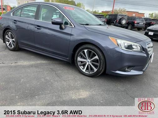 Carbide Gray Metallic 2015 Subaru Legacy 3.6R Limited