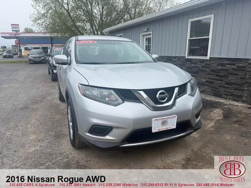 Brilliant Silver 2016 Nissan Rogue S