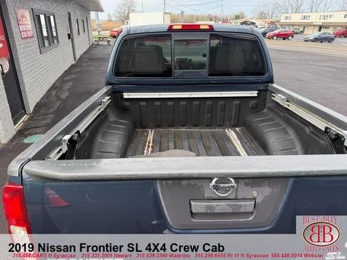 Blue 2019 Nissan Frontier SL