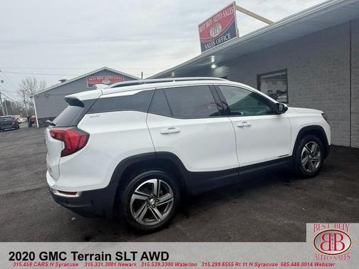 White 2020 GMC Terrain SLT