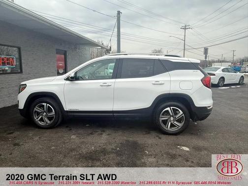 White 2020 GMC Terrain SLT