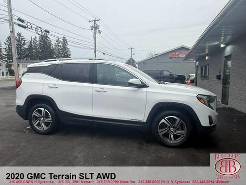 White 2020 GMC Terrain SLT