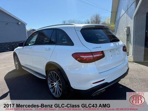 White 2017 Mercedes-Benz AMG GLC 43 Base 4MATIC
