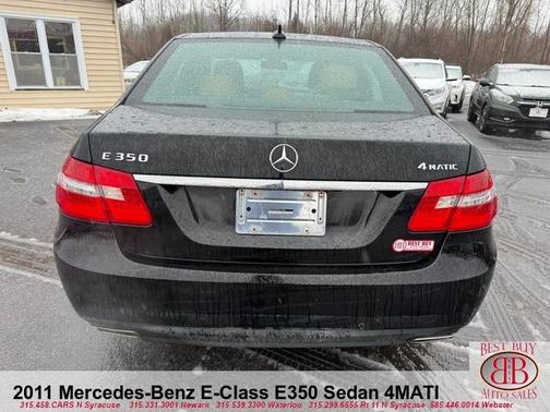 2011 Mercedes-Benz E-Class E 350 4MATIC