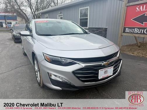 Gray 2020 Chevrolet Malibu LT