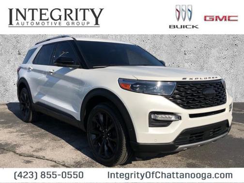 White Metallic 2021 Ford Explorer Platinum