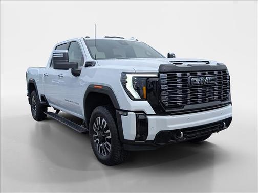 Glacier White Tricoat 2026 GMC Sierra 2500 Denali Ultimate