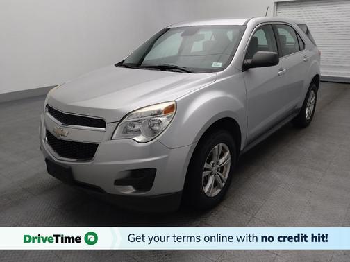 Silver 2014 Chevrolet Equinox LS