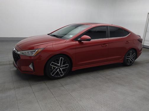 Scarlet Red 2019 Hyundai ELANTRA Sport