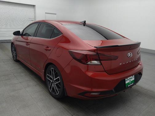 Scarlet Red 2019 Hyundai ELANTRA Sport