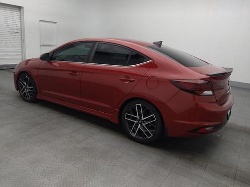 Scarlet Red 2019 Hyundai ELANTRA Sport