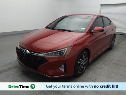 Scarlet Red 2019 Hyundai ELANTRA Sport