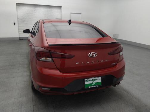 Scarlet Red 2019 Hyundai ELANTRA Sport