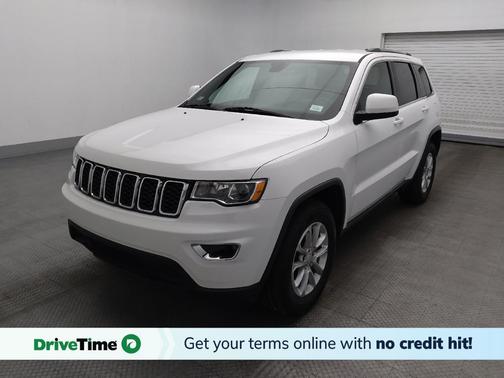 Bright White Clearcoat 2021 Jeep Grand Cherokee Laredo