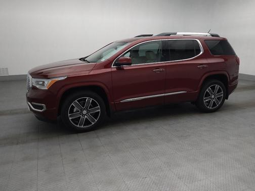 Red 2017 GMC Acadia Denali