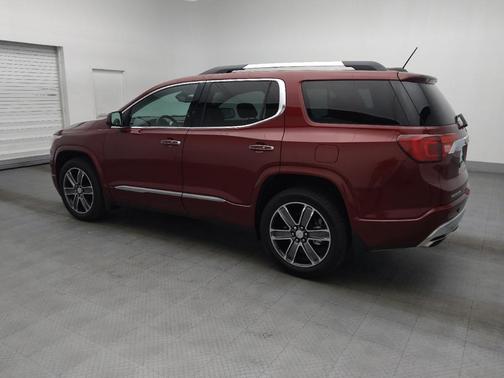 Red 2017 GMC Acadia Denali