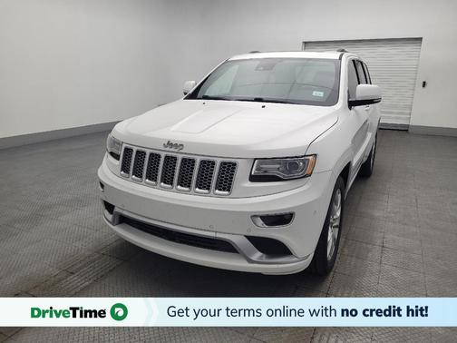 Bright White Clearcoat 2016 Jeep Grand Cherokee Summit