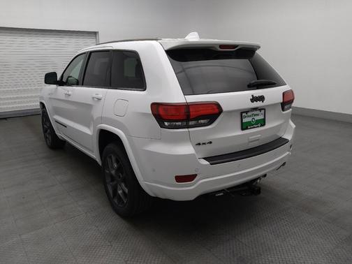 Bright White Clearcoat 2021 Jeep Grand Cherokee 80th Anniversary 4x4