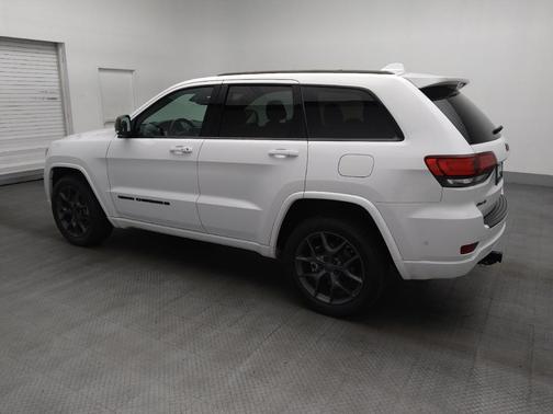 Bright White Clearcoat 2021 Jeep Grand Cherokee 80th Anniversary 4x4