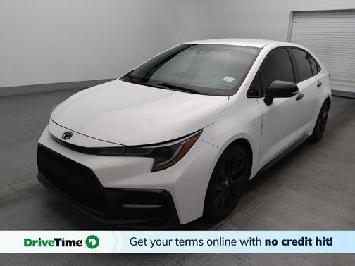White 2022 Toyota Corolla SE