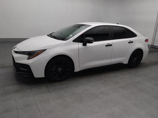White 2022 Toyota Corolla SE