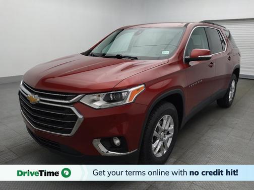Cajun Red Tintcoat 2021 Chevrolet Traverse LT Cloth