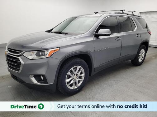 Gray 2020 Chevrolet Traverse LT Cloth