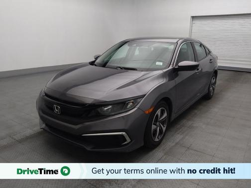 Modern Steel Metallic 2020 Honda Civic LX