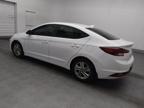 Quartz White Pearl 2019 Hyundai ELANTRA SEL