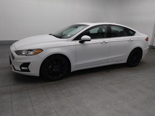 Oxford White 2020 Ford Fusion SE