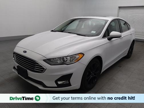 Oxford White 2020 Ford Fusion SE
