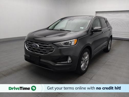 Gray 2019 Ford Edge Titanium