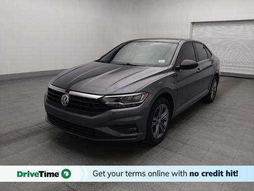 Platinum Gray Metallic 2019 Volkswagen Jetta 1.4T R-Line