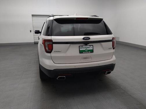 White Platinum Metallic Tri-Coat 2016 Ford Explorer Sport
