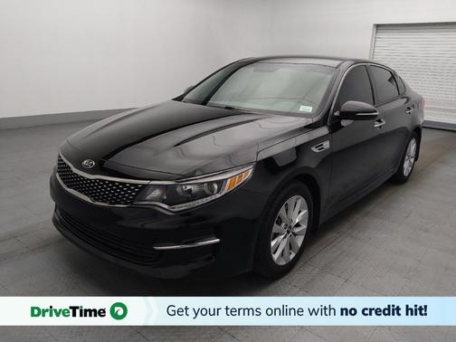 Ebony Black 2018 Kia Optima EX