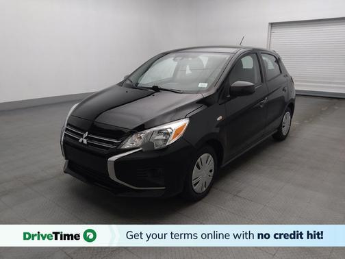 Jet Black Metallic 2024 Mitsubishi Mirage ES