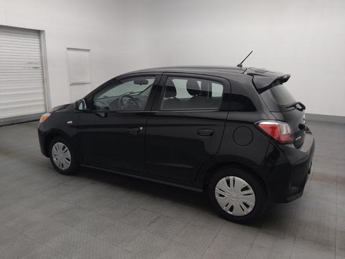 Jet Black Metallic 2024 Mitsubishi Mirage ES