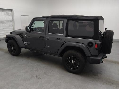 Granite Crystal Metallic Clearcoat 2018 Jeep Wrangler Unlimited Sport