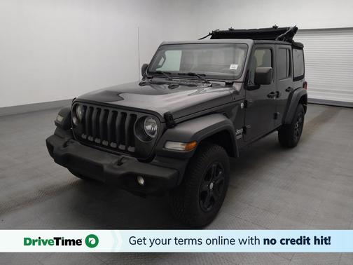 Granite Crystal Metallic Clearcoat 2018 Jeep Wrangler Unlimited Sport