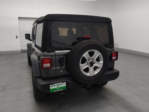 Granite Crystal Metallic Clearcoat 2018 Jeep Wrangler Unlimited Sport