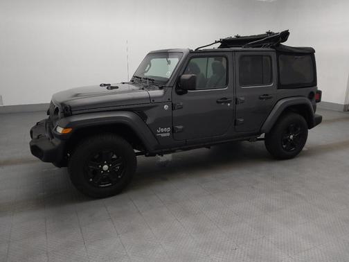 Granite Crystal Metallic Clearcoat 2018 Jeep Wrangler Unlimited Sport