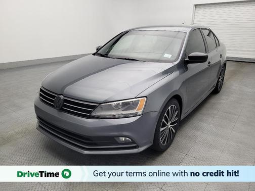 Platinum Gray Metallic 2016 Volkswagen Jetta 1.8T Sport