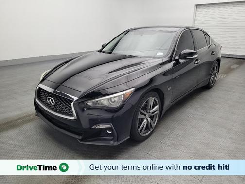 Black Obsidian 2019 INFINITI Q50 3.0t Signature Edition