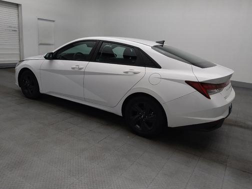 Lunar White 2023 Hyundai ELANTRA HEV Blue