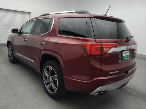 Red 2017 GMC Acadia Denali