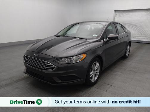 Magnetic Metallic 2018 Ford Fusion SE