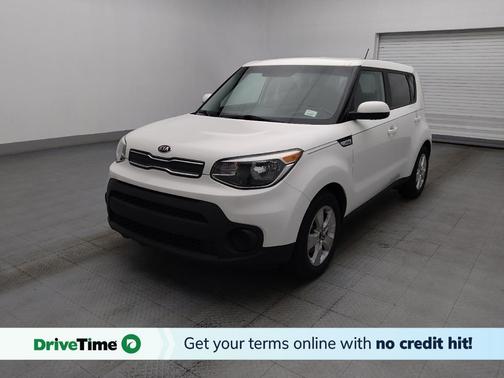 Clear White 2019 Kia Soul Base