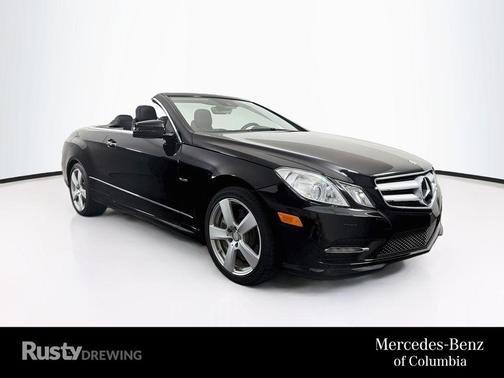 Black 2012 Mercedes-Benz E-Class E 550