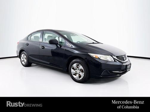 Crystal Black Pearl 2015 Honda Civic LX