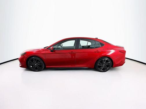 Red 2025 Toyota Camry XSE